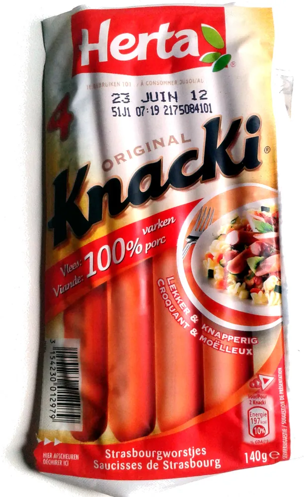 Original knacki - Saucisses de Strasbourg