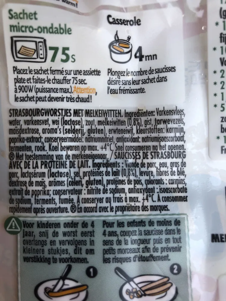 Knacki Saucisses De Strasbourg 280g