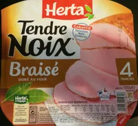 Tendre Noix Braisé doré au four