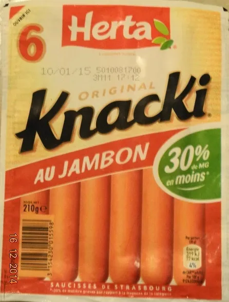 Knacki au jambon