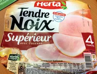 Tendre Noix, Supérieur Avec Couenne (4 Tranches)
