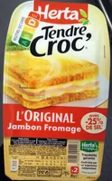 Tendre Croc' L'Original Jambon Fromage -25% de Sel