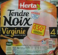 Tendre Noix, Virginie Fumé & Adouci au miel (4 Tranches)