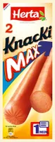 KNACKI Max saucisses pur porc