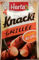 4 Knacki, Grillée