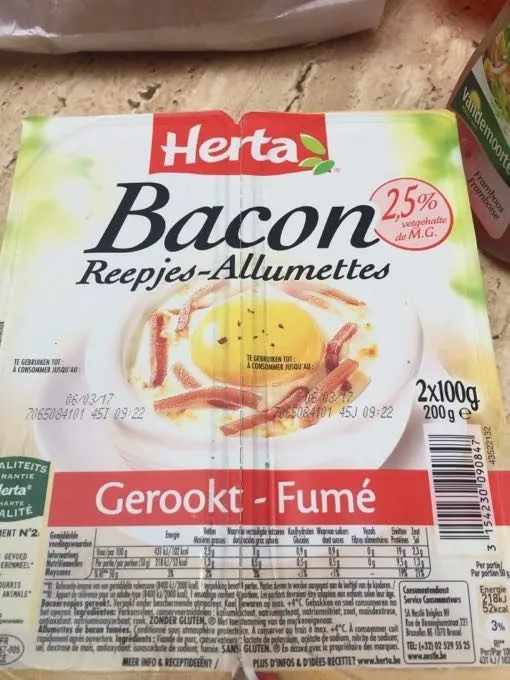 Bacon Allumettes