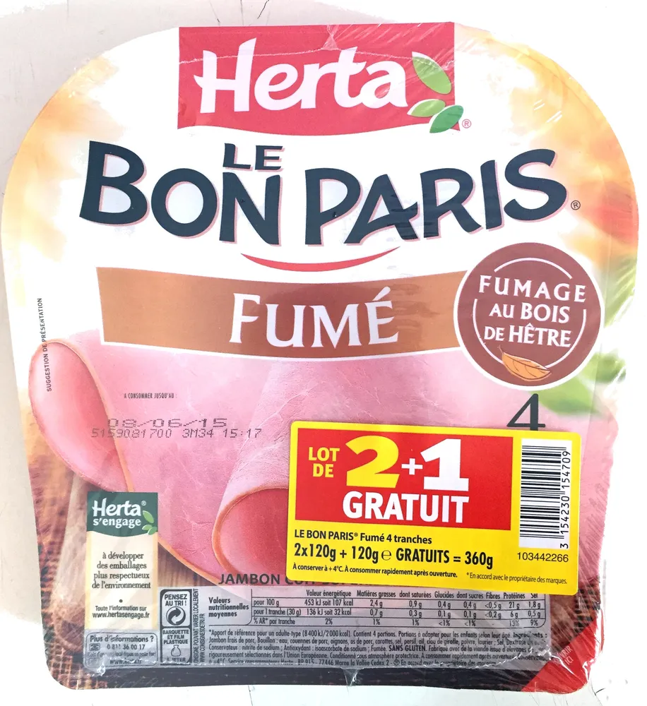 Le Bon Paris Fumé (lot de 2+1)