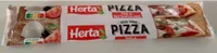 Pâte à pizza fine et rectangulaire