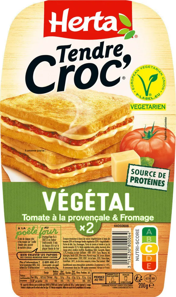 Croque-Monsieurs Végétariens