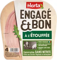 Jambon cuit supérieur à l'étouffée