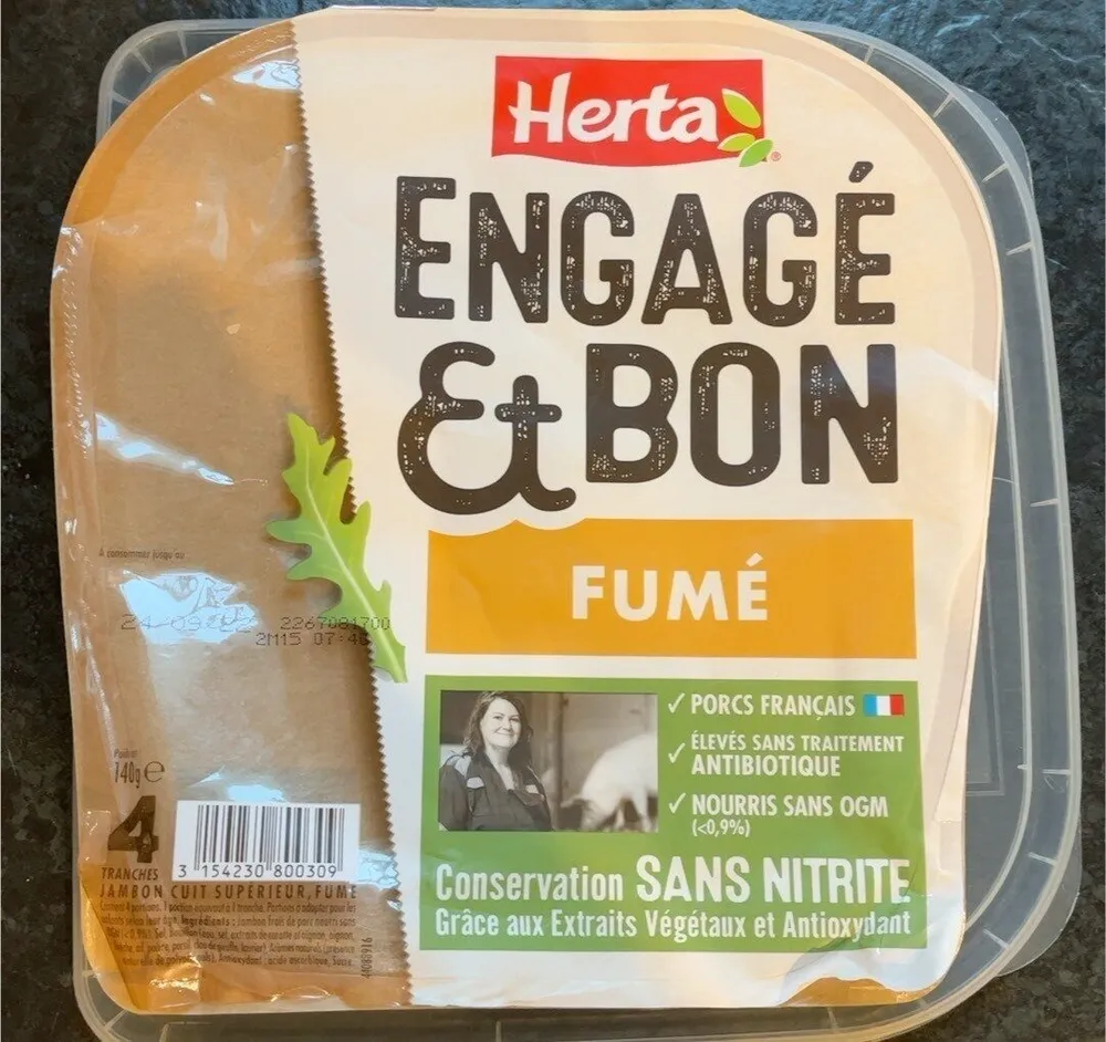 Jambon fumé engagé et bon