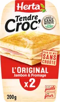 L'original Jambon & Fromage sans croûte