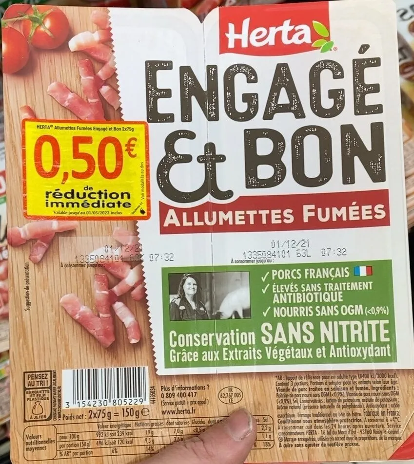 ENGAGÉ & BON Allumettes Fumées