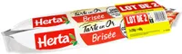 HERTA TARTE EN OR Pâte Brisée LOT 2