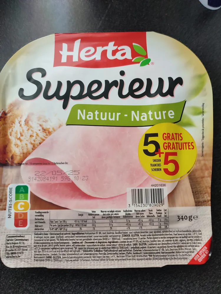Jambon nature