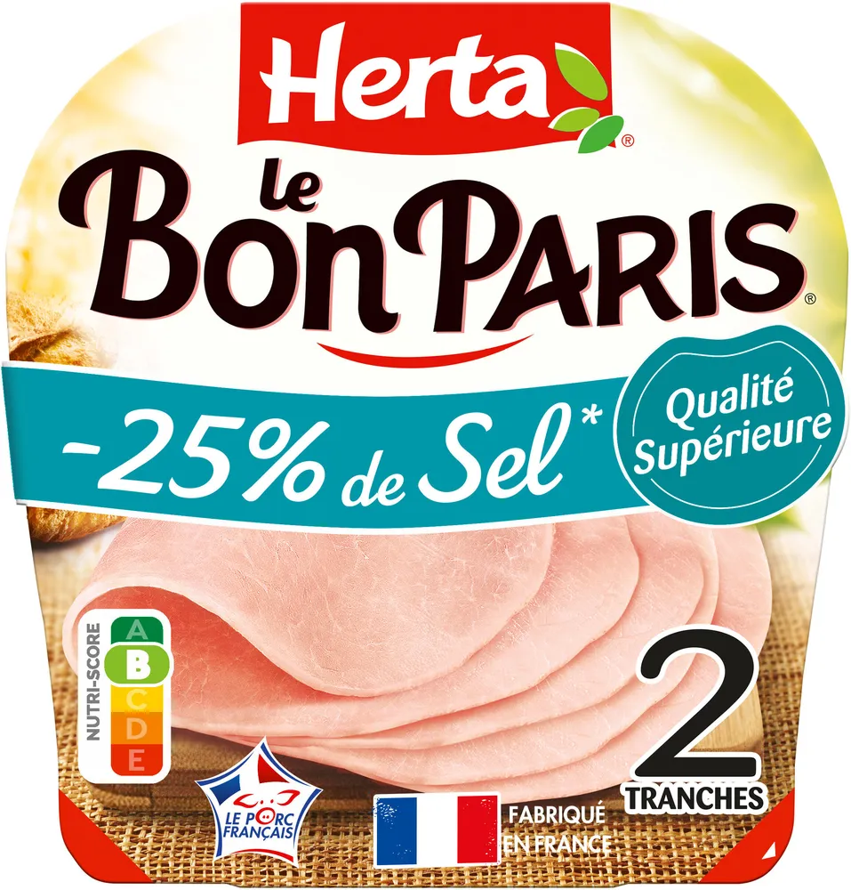 Le Bon Paris -25% de sel