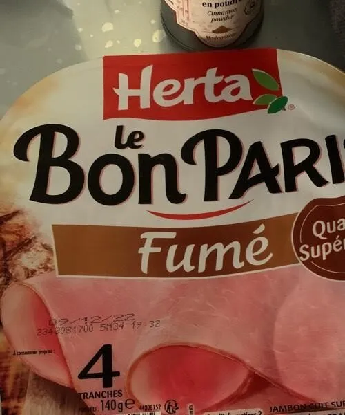 HERTA LE BON PARIS Jambon fumé x4 - 140g