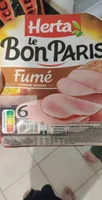HERTA LE BON PARIS Jambon Fumé x6 -210g