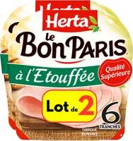 HERTA LE BON PARIS à l'étouffée 6T LOT 2