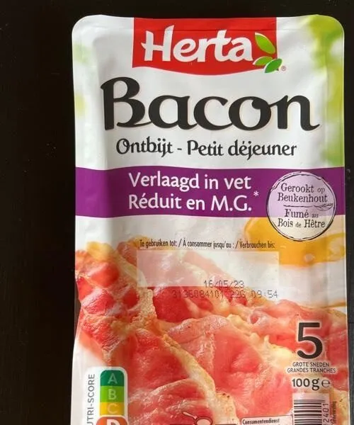 Herta Bacon ontbijt