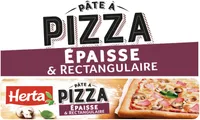 HERTA Pâte à Pizza Epaisse et Rectangulaire 540g