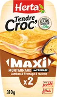 HERTA Croque-Monsieur Maxi montagnard CSN x2 310G