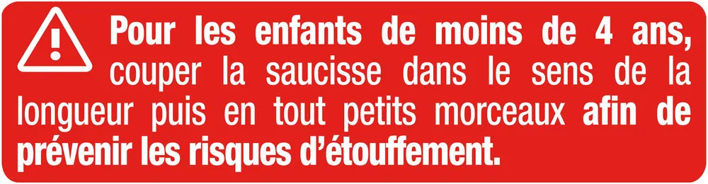 HERTA KNACKI Saucisses sans nitrite x10 prix choc - 350g