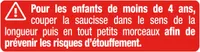 HERTA KNACKI Saucisses sans nitrite x10 prix choc - 350g