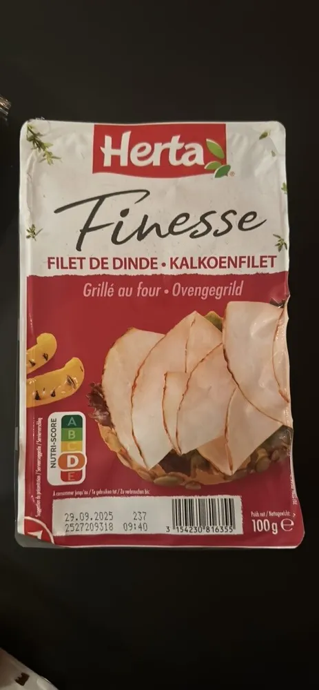 Kalkoenfilet Filet de Dinde