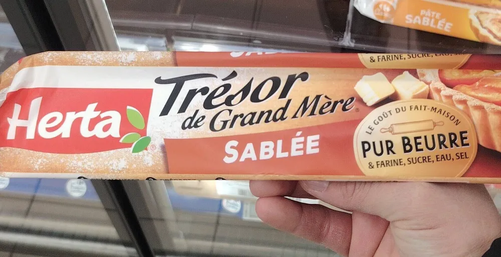 Trésor de grand mère pâte sablée