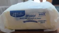 Beurre moulé dans les hauts de France Doux