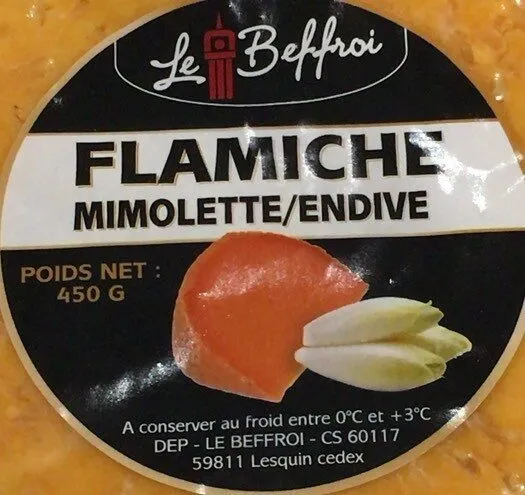 Flamiche Mimolette/Endive