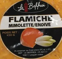 Flamiche Mimolette/Endive