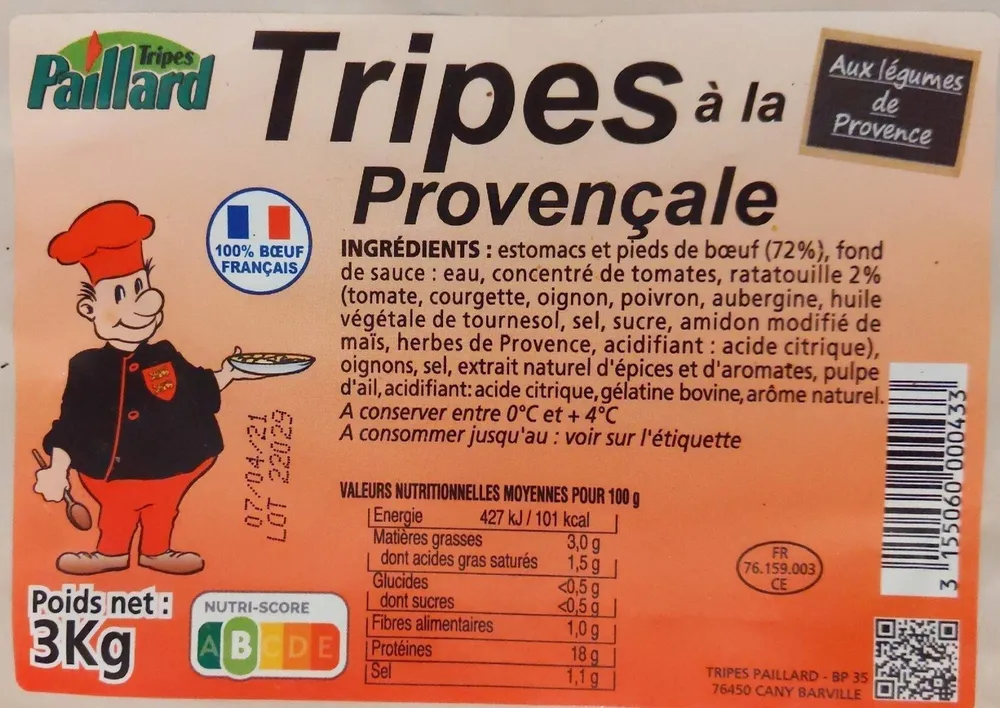 Tripes à la provençale