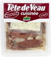 Tête de veau cuisinée avec sauce gribiche