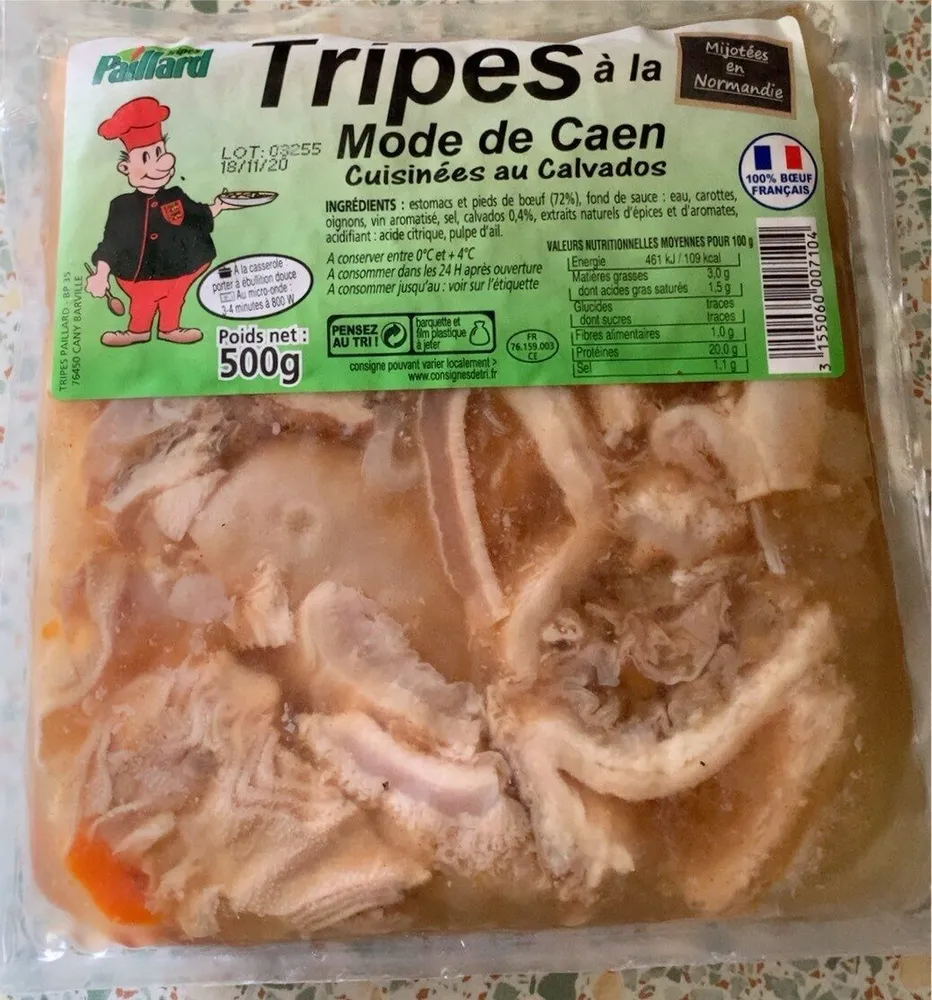 Tripes à la mode de Caen