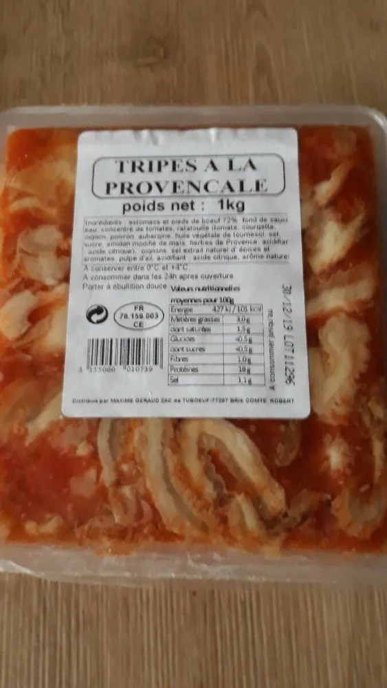 Tripes à la provencale