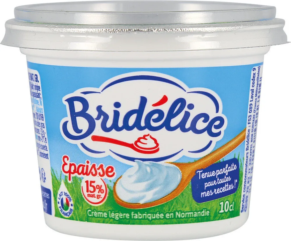 Crème légère épaisse 15% Mat. Gr.