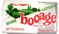 Beurre pasteurisé demi-sel (80 % MG)