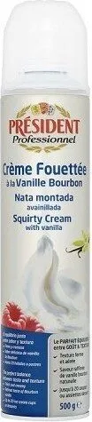 Squirty Cream with Vanilla