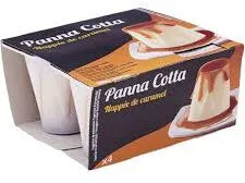 Panna Cotta Nappé de caramel 4 x 90 g