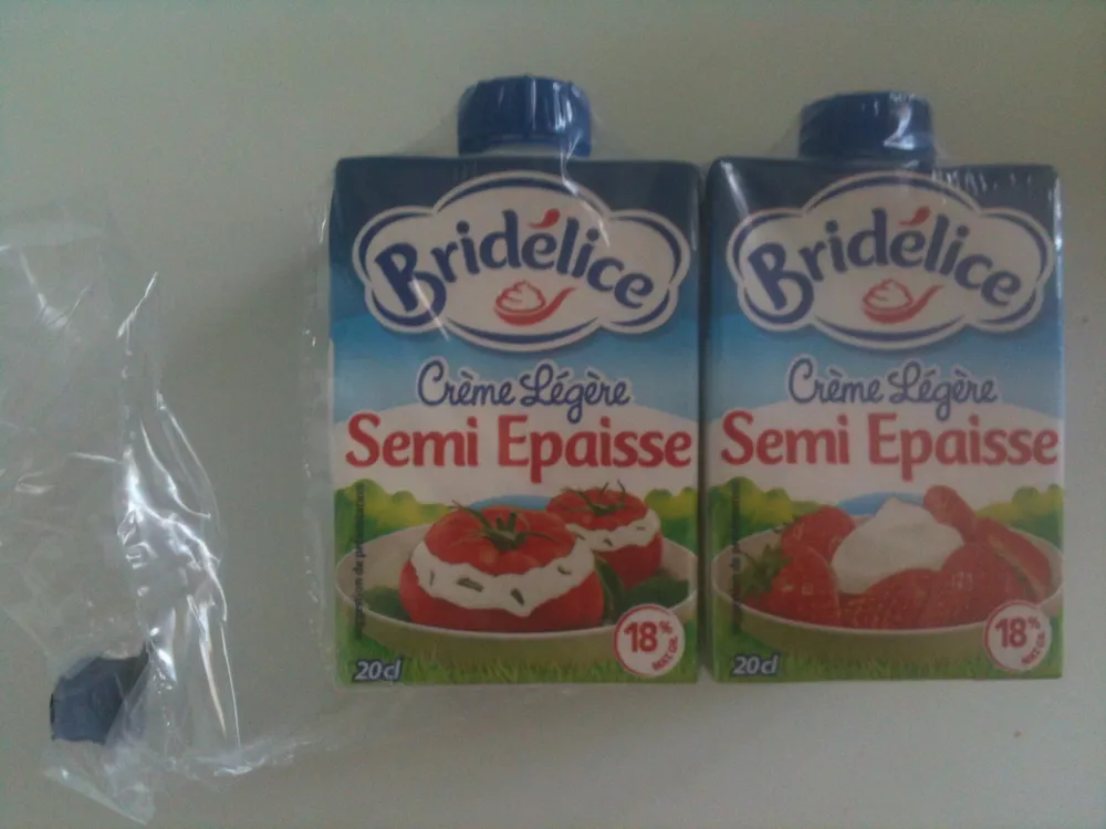 Crème Légère Semi Epaisse (18 % MG)