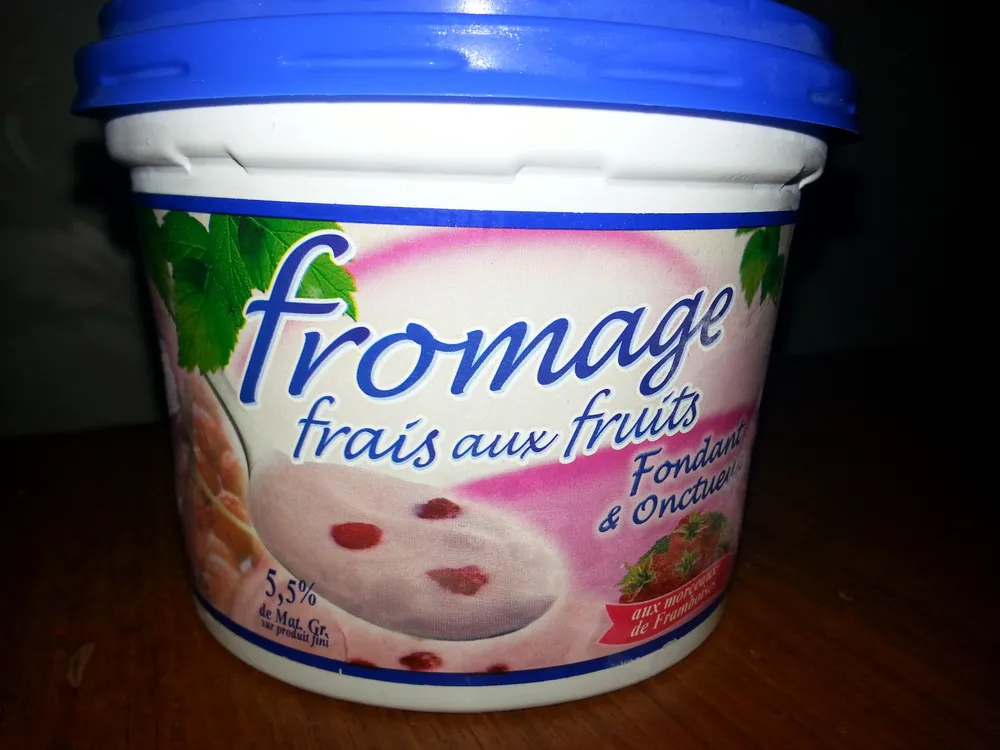 Fromage frais aux fruits