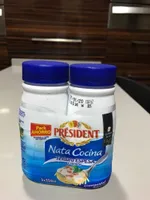 Nata líquida espesa para cocinar ahorro