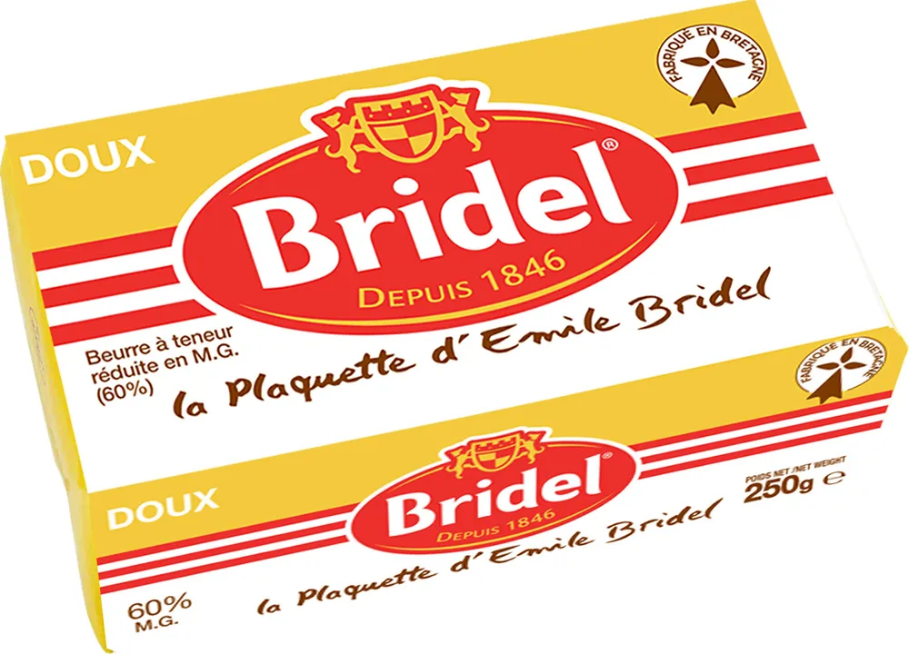 La plaquette d'Emile Bridel - Beurre doux