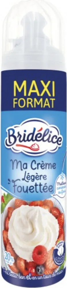 Crème légère fouettée