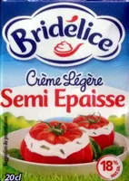Crème légère semi-épaisse 18%