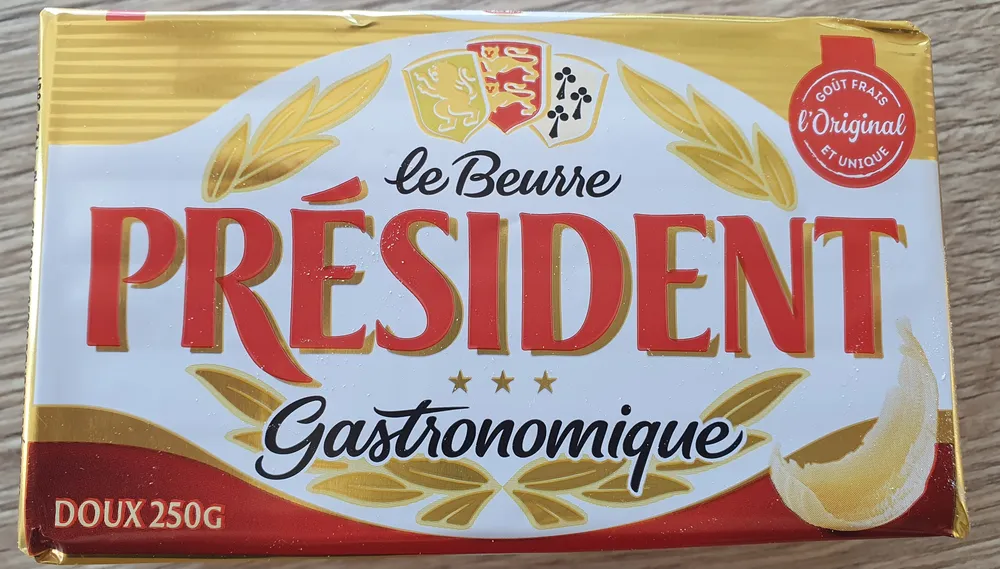 Beurre doux gastronomique