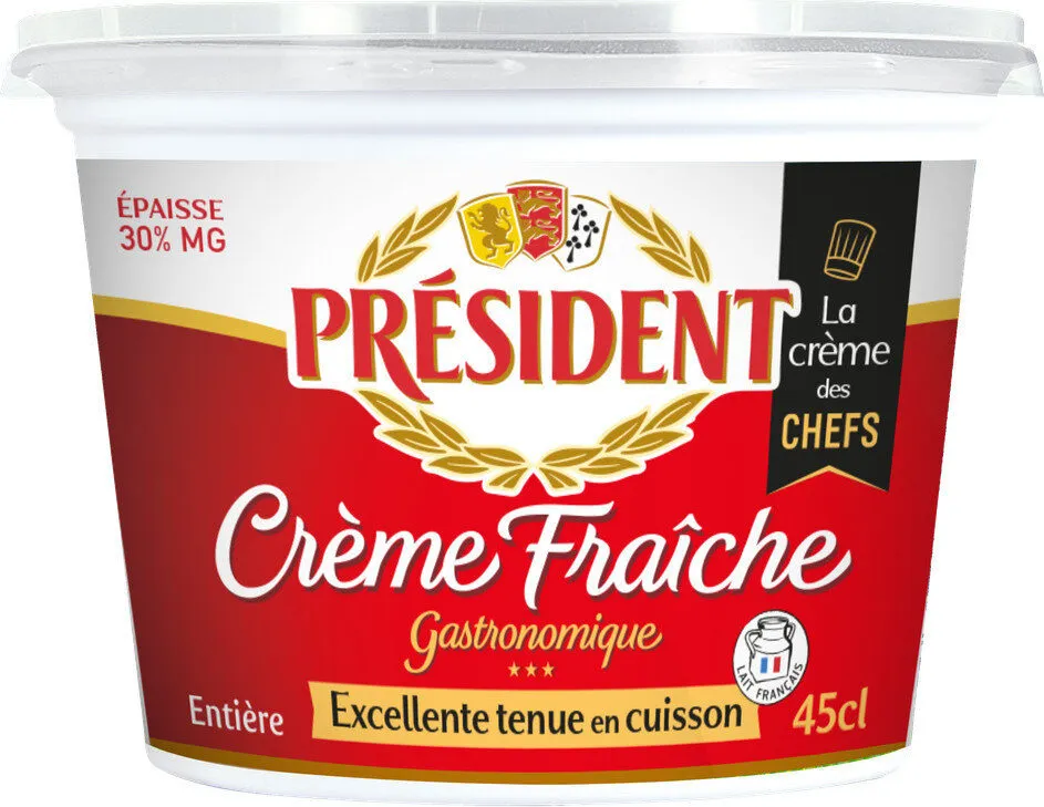 Crème fraîche gastronomique