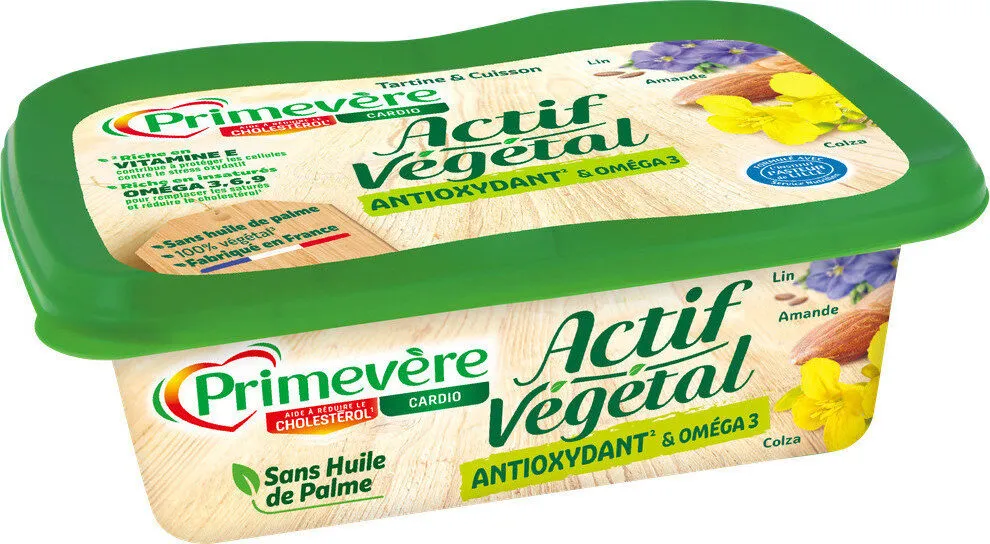Actif Végétal sans huile de palme